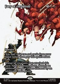 Fury of the Horde (Borderless) — Marvel Universe Eternal-Legal