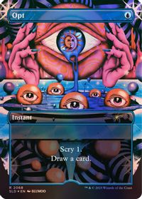Opt (2068) (Rainbow Foil) — Secret Lair Drop Series