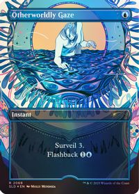 Otherworldly Gaze (2069) (Rainbow Foil) — Secret Lair Drop Series