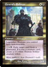 General's Enforcer (Retro Frame) — Secret Lair Drop Series