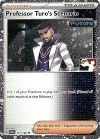 Professor Turo's Scenario - 171/182 (Cosmos Holo) — Prize Pack Series Cards