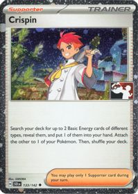 Crispin - 133/142 (Cosmos Holo) — Prize Pack Series Cards