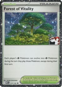 Forest of Vitality - 117/132 (Cosmos Holo) — Prize Pack Series Cards