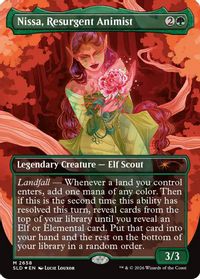 Nissa, Resurgent Animist — Secret Lair Drop Series