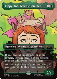 Tippy-Toe, Terrific Partner — Secret Lair Drop Series