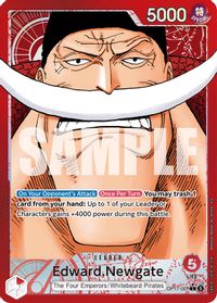 Edward.Newgate (001) (Alternate Art) — The World's Strongest Warriors