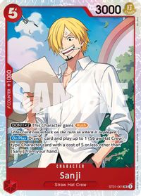 Sanji — Starter Deck 31: RED Monkey.D.Luffy