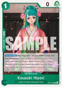 Kouzuki Hiyori — Starter Deck 32: GREEN Roronoa Zoro