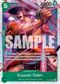 Kouzuki Oden — Starter Deck 32: GREEN Roronoa Zoro