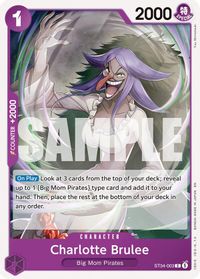 Charlotte Brulee — Starter Deck 34: PURPLE Charlotte Katakuri