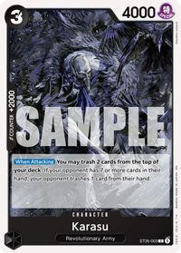 Karasu — Starter Deck 35: RED/BLACK Sabo