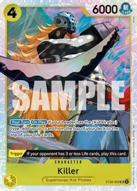 Killer — Starter Deck 36: YELLOW Eustass”Captain”Kid