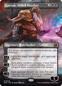 Garruk, Veiled Butcher (Borderless) — Reality Fracture