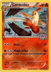 Combusken - 13/111 (State Championships) [Staff] — League & Championship Cards