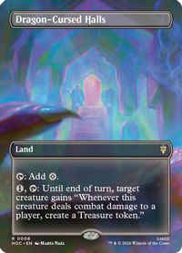 Dragon-Cursed Halls (Borderless) — The Hobbit: Eternal-Legal