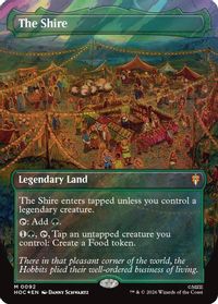 The Shire (Borderless) (Surge Foil) — The Hobbit: Eternal-Legal