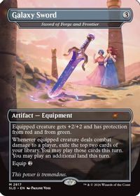 Galaxy Sword - Sword of Forge and Frontier — Secret Lair Drop Series