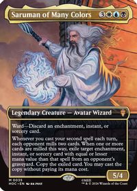 Saruman of Many Colors (Borderless) — The Hobbit: Eternal-Legal
