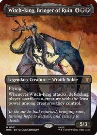 Witch-king, Bringer of Ruin (Borderless) — The Hobbit: Eternal-Legal