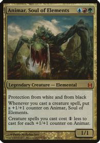 Animar, Soul of Elements (Commander) — Oversize Cards