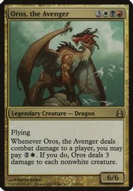 Oros, the Avenger (Commander) — Oversize Cards