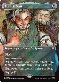 Mithril Coat (Borderless) (Surge Foil) — The Hobbit: Eternal-Legal