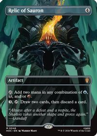 Relic of Sauron (Borderless) — The Hobbit: Eternal-Legal