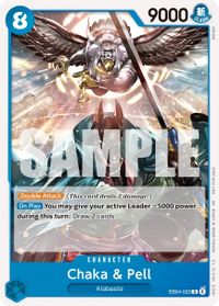 Chaka & Pell (Tournament Pack 2026 Vol. 3) — One Piece Promotion Cards