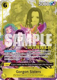 Gorgon Sisters (Winner Pack 2026 Vol. 3) — One Piece Promotion Cards