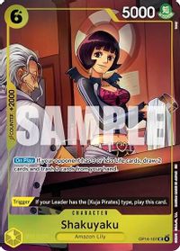 Shakuyaku (One Piece Card Game Illustration Box Vol. 7) — One Piece Promotion Cards