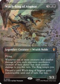 Witch-king of Angmar (Borderless) (Surge Foil) — The Hobbit: Eternal-Legal