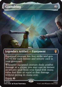 Glamdring (Borderless) (Surge Foil) — The Hobbit: Eternal-Legal