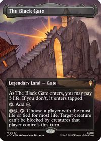The Black Gate (Borderless) — The Hobbit: Eternal-Legal