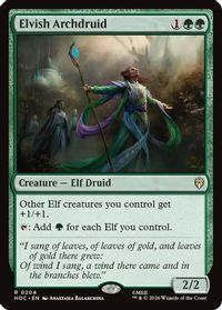 Elvish Archdruid — The Hobbit: Eternal-Legal