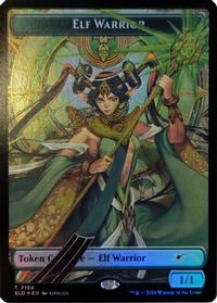 Elf Warrior Token (7168) — Secret Lair Drop Series
