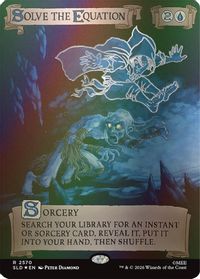 Solve the Equation (2570) (Out Of Sight Foil) — Secret Lair Drop Series