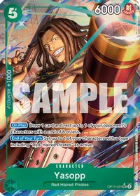 Yasopp (Alternate Art) — The World's Strongest Warriors