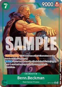 Benn.Beckman (Alternate Art) — The World's Strongest Warriors
