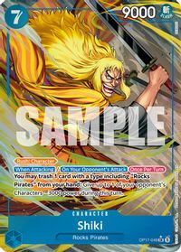 Shiki (048) (Alternate Art) — The World's Strongest Warriors