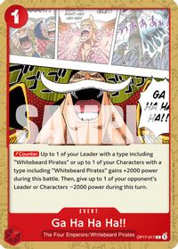 Ga Ha Ha Ha!! — The World's Strongest Warriors