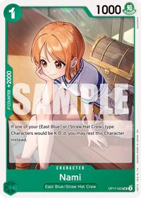Nami (023) — The World's Strongest Warriors