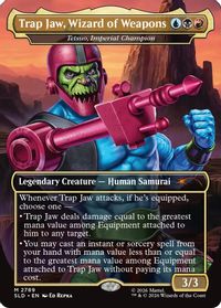 Trap Jaw, Wizard of Weapons - Tetsuo, Imperial Champion — Secret Lair Drop Series