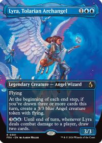 Lyra, Tolarian Archangel (Borderless) — Reality Fracture