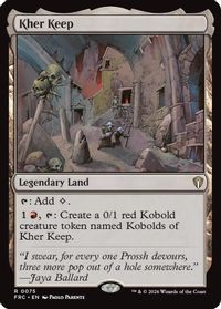 Kher Keep — Commander: Reality Fracture
