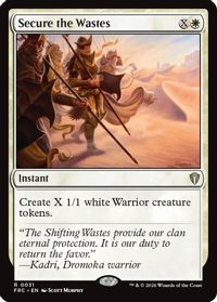 Secure the Wastes — Commander: Reality Fracture
