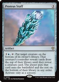 Proteus Staff — Commander: Reality Fracture