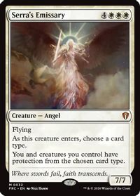 Serra's Emissary — Commander: Reality Fracture