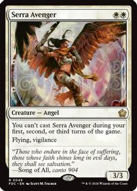 Serra Avenger — Commander: Foundations
