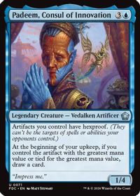 Padeem, Consul of Innovation — Commander: Foundations