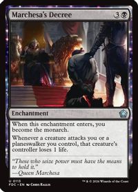 Marchesa's Decree — Commander: Foundations
